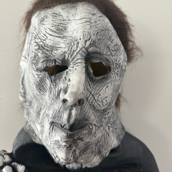 Michael Myers, Jumpsuit & Mask, Adult Plus Size 2x in GREAT Condition - Picture 3 of 6